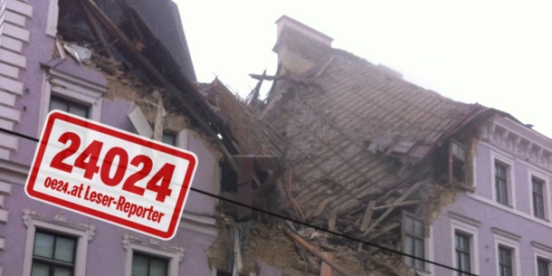 Hauseinsturz: 48-Jährige lebend geborgen