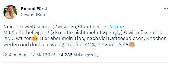 Verrät Doskozil-Vertrauter hier das SPÖ-Ergebnis?