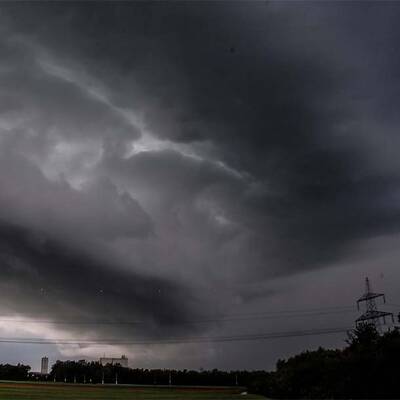 Gewitterwolken im Waldviertel