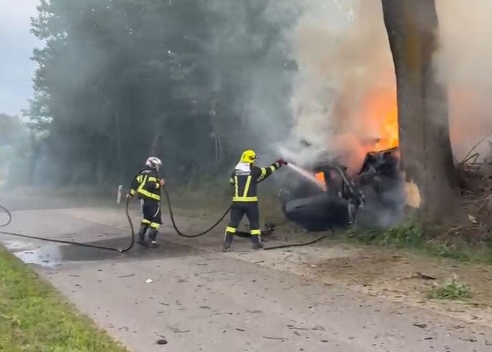 Pkw Brand wienerwald