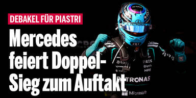 Mercedes feiert Doppelsieg in Melbourne