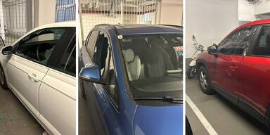 Autoscheiben Liesing eingeschlagen