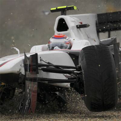 Spektakulärer Unfall in Melbourne