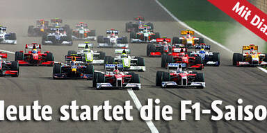 Heute startet die F1-Saison