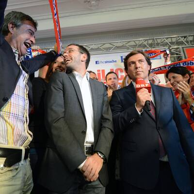 Stimmungsbilder aus den Parteizentralen 