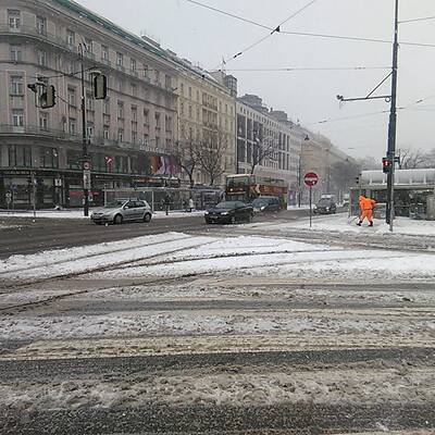 Schneeräumen ohne Ende – Hier Tulln  