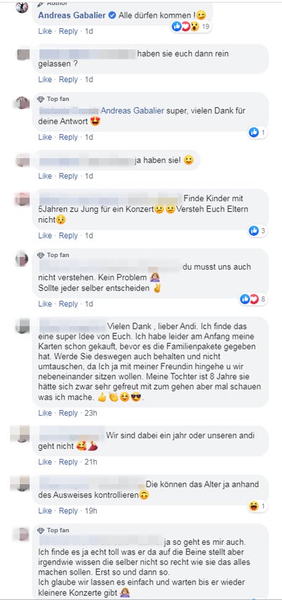 Andreas Gabalier Facebook