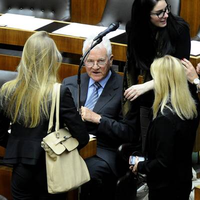 Ulla Weigerstorfer war am Vormittag angelobt worden