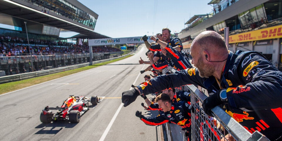Red-Bull-Jungstar Verstappen gewann das Rennen im vergangenen Jahr