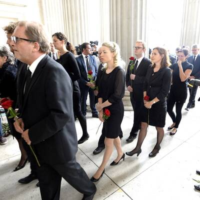 Prammer im Parlament aufgebahrt
