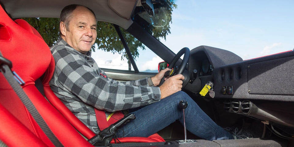 Gerhard Berger verkauft seinen Ferrari F40