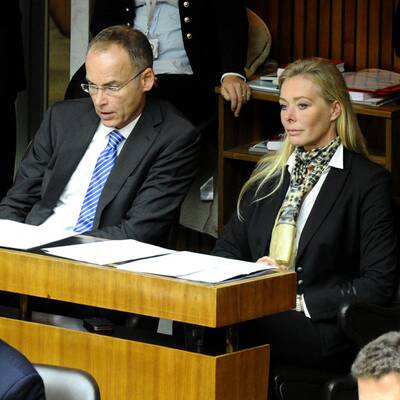 Ulla Weigerstorfer war am Vormittag angelobt worden