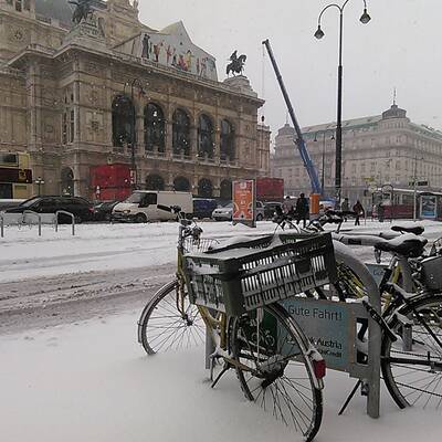Schneeräumen ohne Ende – Hier Tulln  