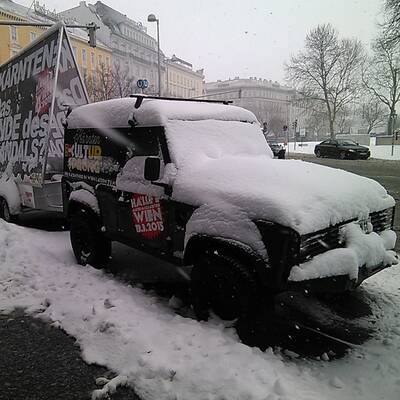 Schneeräumen ohne Ende – Hier Tulln  