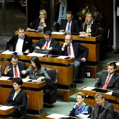 Ulla Weigerstorfer war am Vormittag angelobt worden