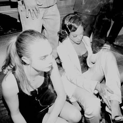 Rihanna feierte wilde Silvester-Fete mit Cara Delevingne