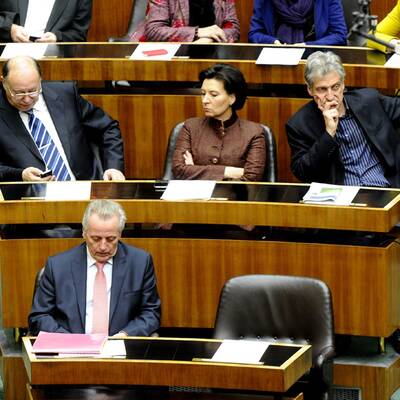 Ulla Weigerstorfer war am Vormittag angelobt worden