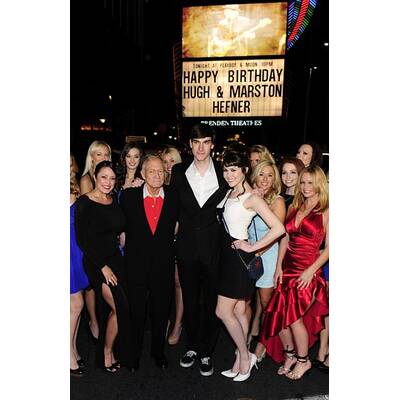 Hugh Hefner wurde 85