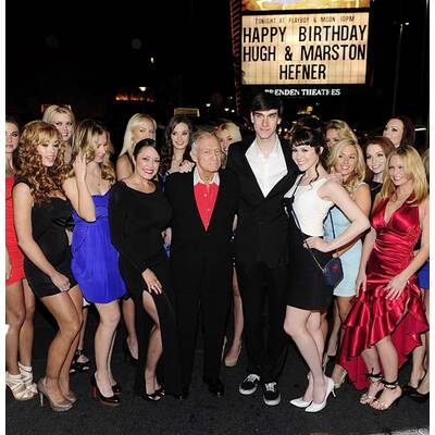 Hugh Hefner wurde 85