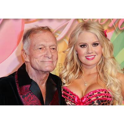Hugh Hefner feiert mit Anna Sophia Berglund