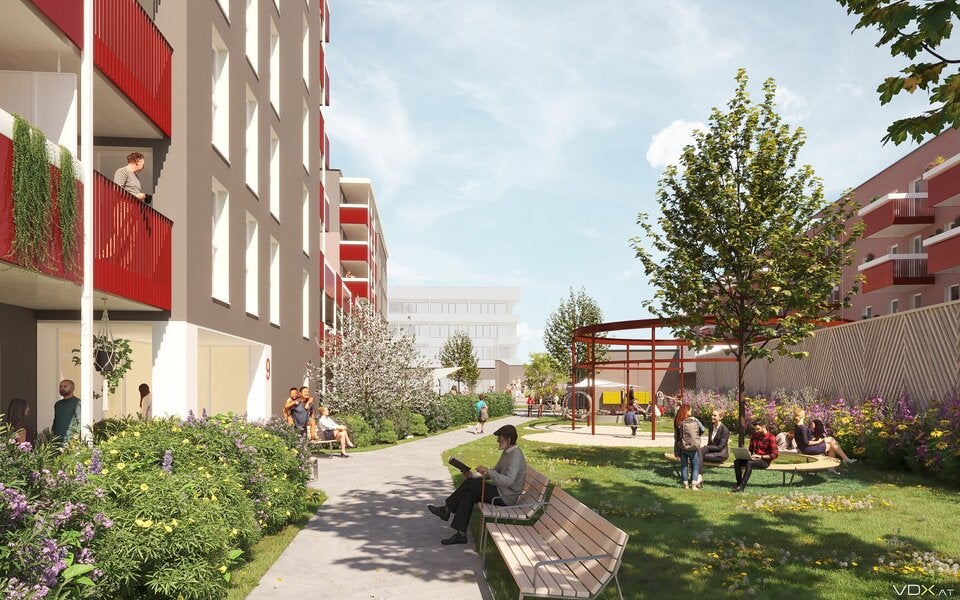 Jonas am Feld – eine familienfreundliche Wohnhausanlage.