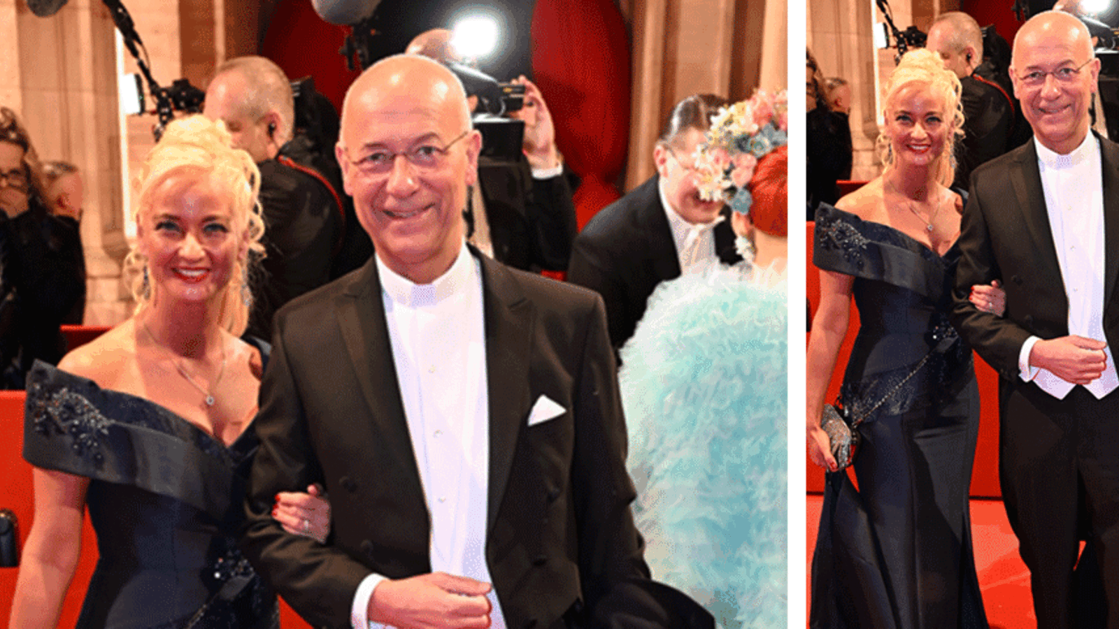 Dompfarrer Faber am Opernball: Das ist seine fesche Begleiterin Kép