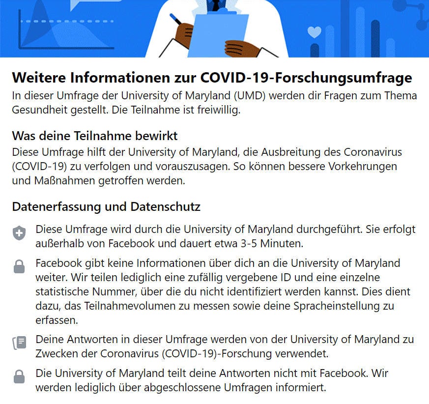 Facebook will Corona-Ausbreitung voraussagen
