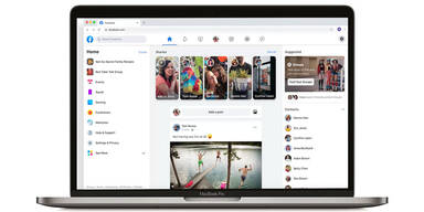 Facebook rollt sein neues Design aus