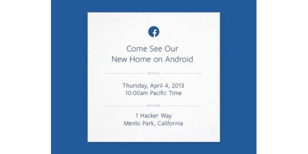 Facebook Home und HTC First starten
