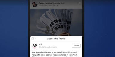 Facebook testet neuen "Kontext"-Button