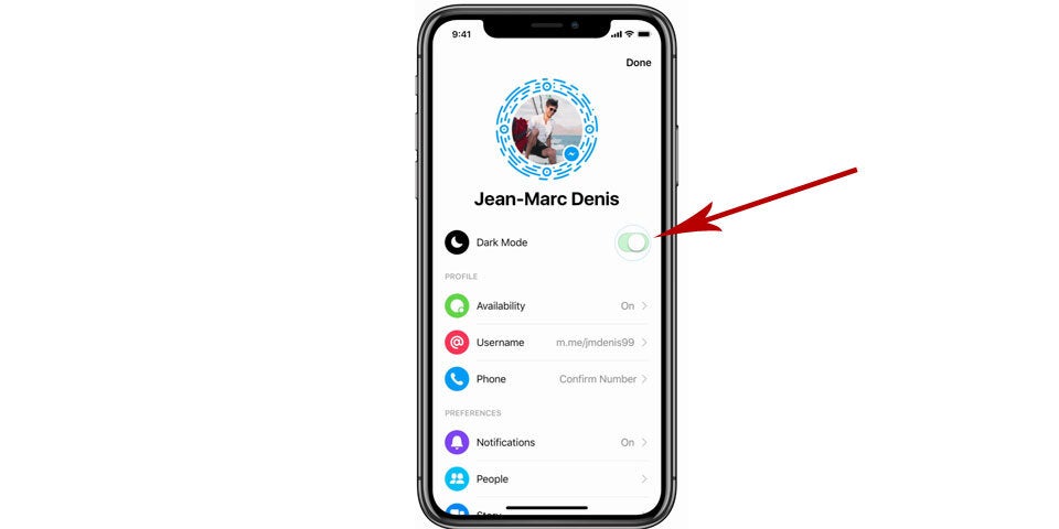 Facebook Messenger hat jetzt Dark Mode