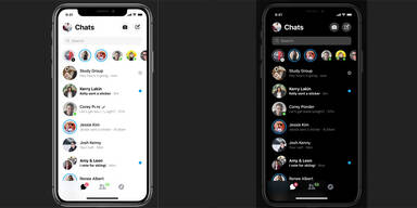 Facebook Messenger hat jetzt Dark Mode