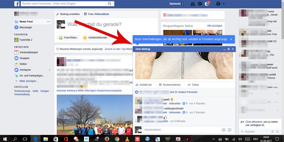 Facebook krempelt seinen Newsfeed um