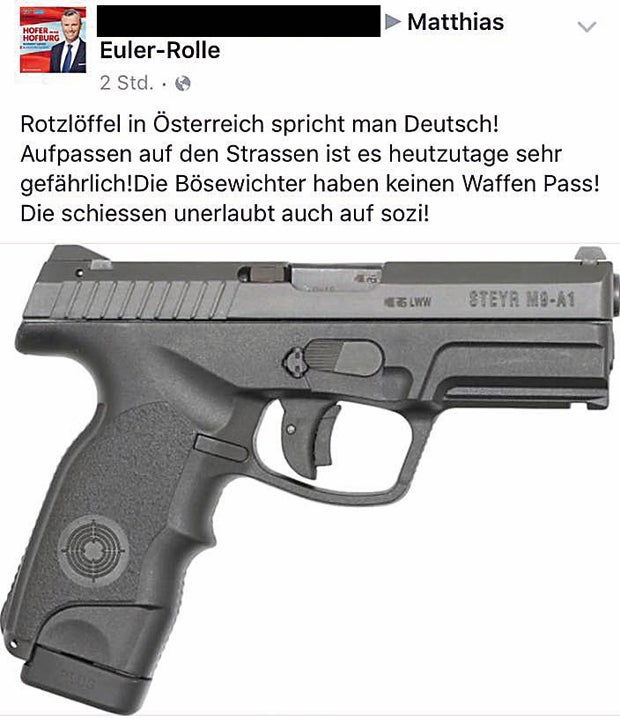 SPÖ-Sprecher von Hofer-Fan bedroht