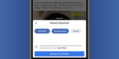 Facebook sch&uuml;tzt User vor Spoilern