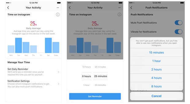 Facebook warnt User vor zu viel Facebook