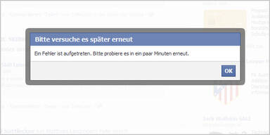 Facebook: Probleme mit Postings