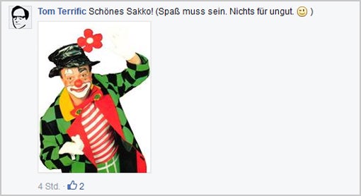 Internet diskutiert über dieses Sakko