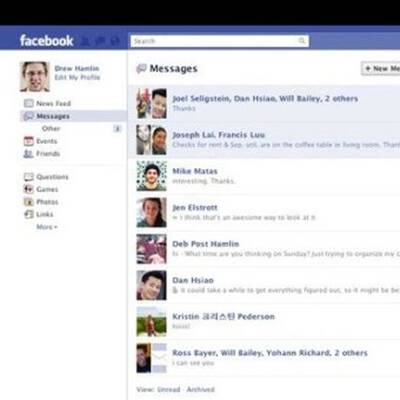 So sieht das neue Message-System aus