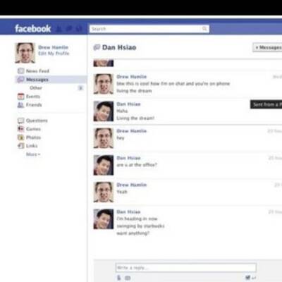 So sieht das neue Message-System aus
