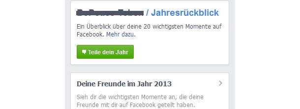 So machen Sie Ihren Facebook-Jahresrückblick