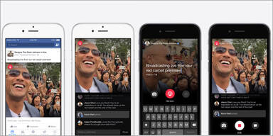 Facebook jetzt auch mit Live-Videos