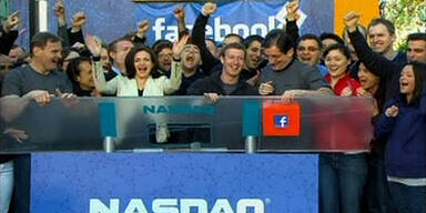 Facebook startet mit Börse-Achterbahn