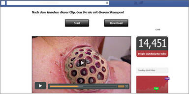 Schock-Videos auf Facebook sind Falle