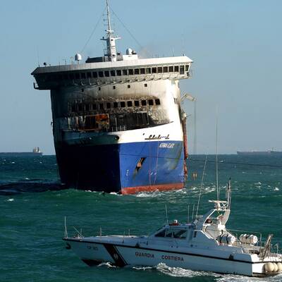 Norman Atlantic: Suche nach weiteren Todesopfern