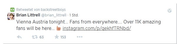 Backstreet Boys Twitter