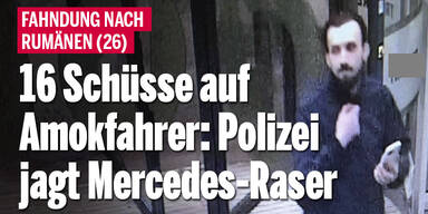16 Schüsse auf Amokfahrer: Wiener Polizei jagt diesen Mann (26)