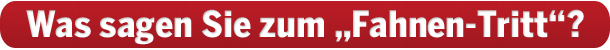 Wirbel um Straches Fahnen-Tritt