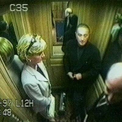 Lady Di kurz vor der Todesfahrt