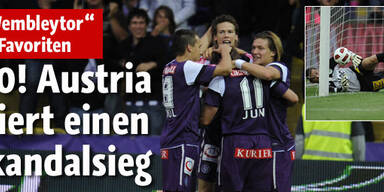 Austria startet mit Skandalsieg